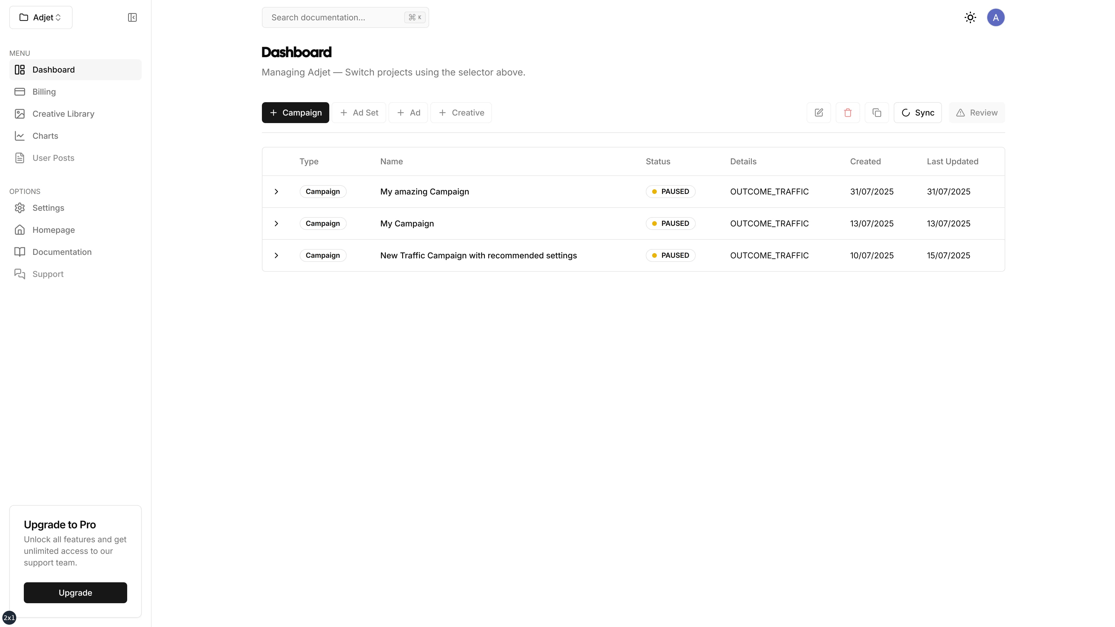 Dashboard Preview